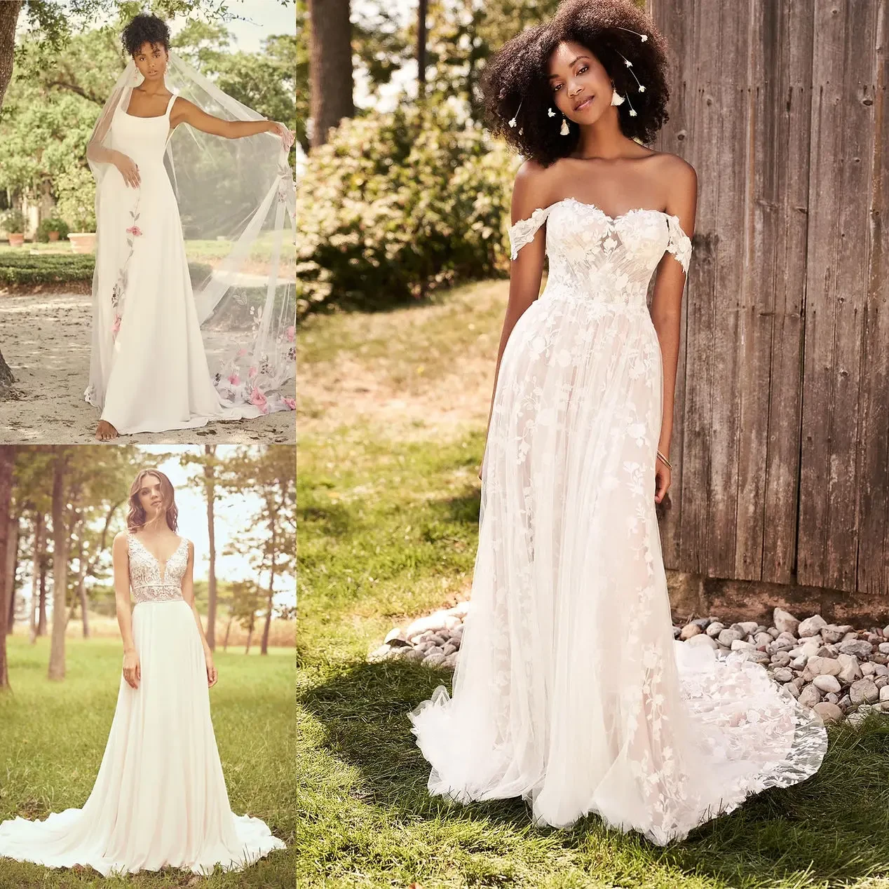 Learn Wedding Gown Lingo With Us: Silhouettes! Image