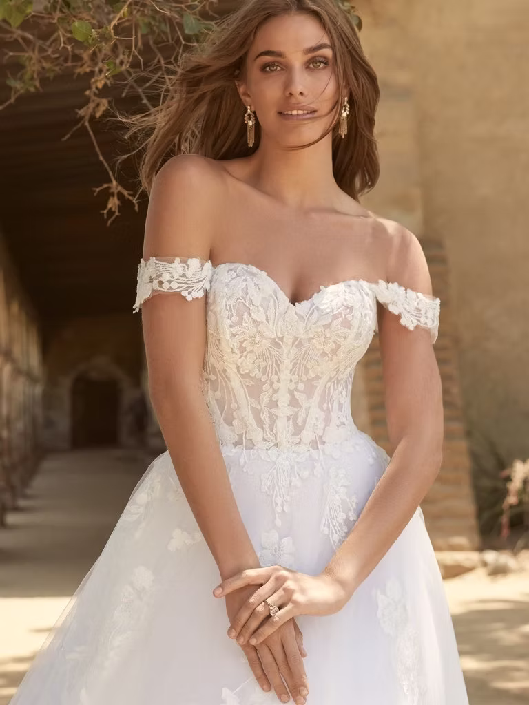 Learn Wedding Gown Lingo With Us: Necklines! Image