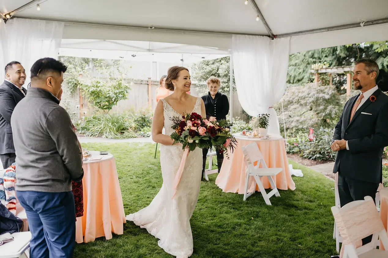 Colette and Bill's Dreamy Backyard Wedding! Image