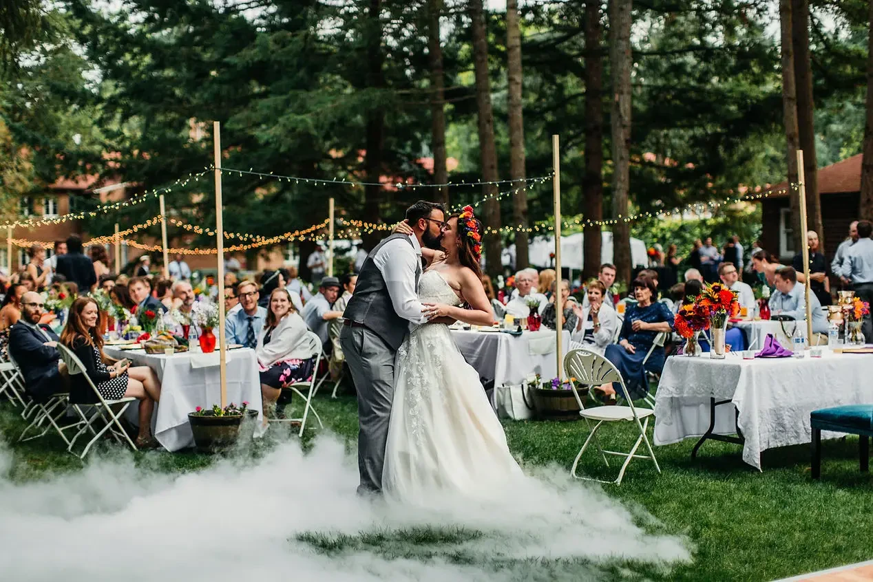Lisa's Whimsical Rainbow Forest Wedding! Image