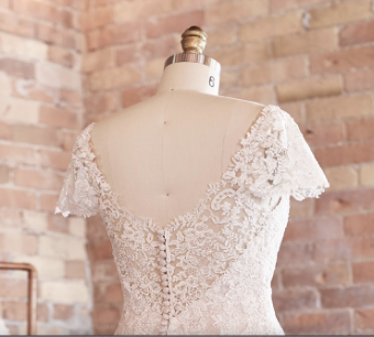 Sottero and Midgley Dublin Cap-sleeves by Sottero & Midgley #1 default Ivory (with natural illusion) thumbnail