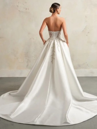 Sottero and Midgley Almudena Overskirt by Sottero & Midgley #0 default All Ivory thumbnail