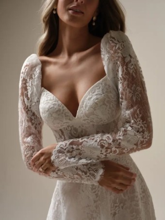 Sottero and Midgley Narissa Sleeves by Sottero & Midgley #0 default All Ivory thumbnail