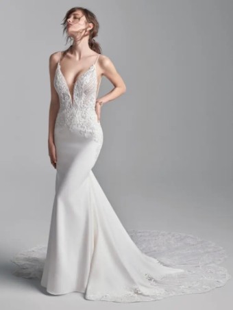 Sottero and Midgley Bracken by Sottero & Midgley #0 default Ivory (with Nude Illusion) thumbnail