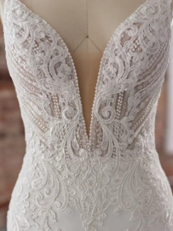 Sottero and Midgley Bracken by Sottero & Midgley #5 Ivory (with Nude Illusion) thumbnail
