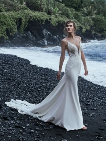 Sottero and Midgley Bracken by Sottero & Midgley #1 Ivory (with Nude Illusion) thumbnail