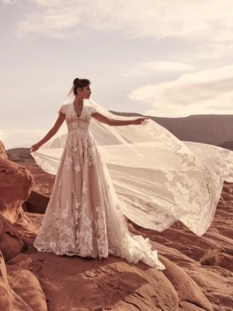 Sottero and Midgley Kingsley by Sottero & Midgley #0 default Ivory over Mocha (with natural illusion) thumbnail