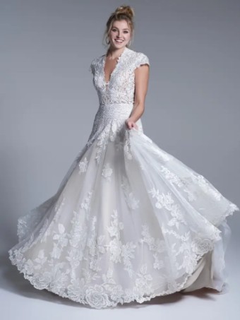 Sottero and Midgley Kingsley by Sottero & Midgley #3 Ivory over Mocha (with natural illusion) thumbnail