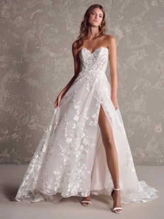 Sottero and Midgley Sutton by Sottero & Midgley #2 Ivory (with Ivory Illusion) thumbnail