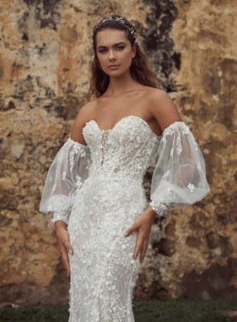Calla Blanche Helena Sleeves by Calla Blanche #0 default Ivory thumbnail