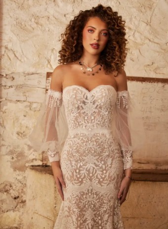 La Perle by Calla Blanche Pisces Sleeve Set by La Perle #0 default Ivory thumbnail