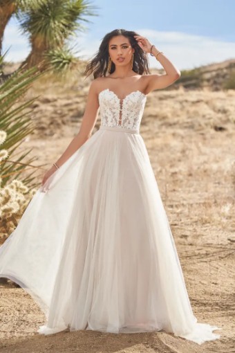 Lillian West Liz Overskirt by Lillian West #0 default Ivory/Nude thumbnail