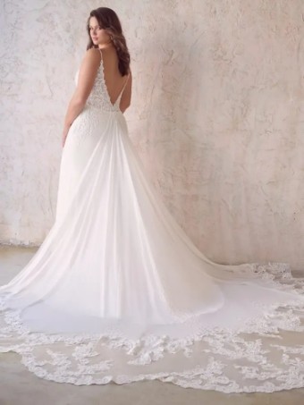 Maggie Sottero Fayette Detachable Train by Maggie Sottero #0 default All Ivory thumbnail