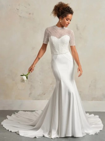 Maggie Sottero Gatsby Jacket by Maggie Sottero #2 default Ivory thumbnail