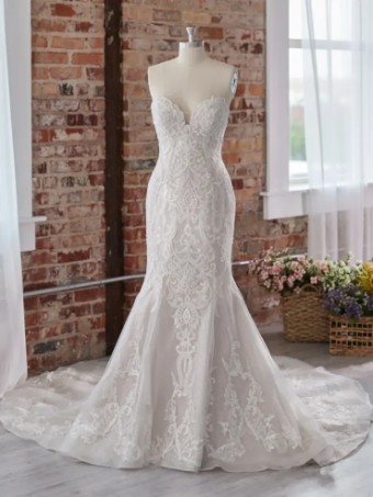 Maggie Sottero Frederique by Maggie Sottero #10 Ivory over Mocha (with natural illusion) thumbnail