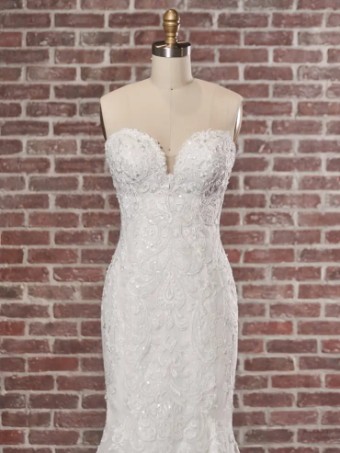 Maggie Sottero Frederique by Maggie Sottero #9 Ivory over Mocha (with natural illusion) thumbnail