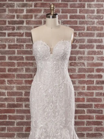 Maggie Sottero Frederique by Maggie Sottero #8 Ivory over Mocha (with natural illusion) thumbnail