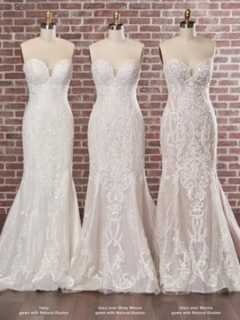 Maggie Sottero Frederique by Maggie Sottero #6 Ivory over Mocha (with natural illusion) thumbnail