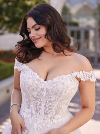 Maggie Sottero Harlem (Lined) by Maggie Sottero #5 All Ivory thumbnail