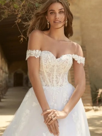 Maggie Sottero Harlem (Lined) by Maggie Sottero #1 All Ivory thumbnail