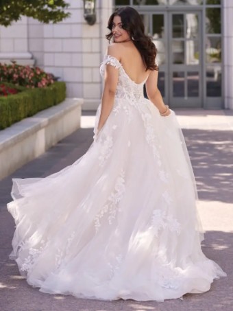 Maggie Sottero Harlem (Lined) by Maggie Sottero #4 All Ivory thumbnail