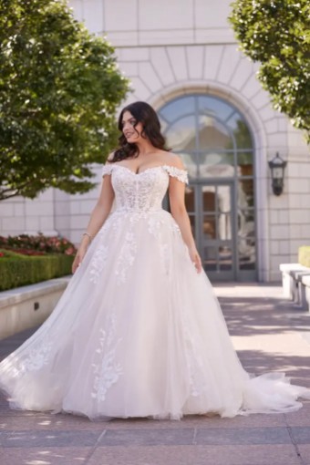 Maggie Sottero Harlem (Lined) by Maggie Sottero #3 All Ivory thumbnail