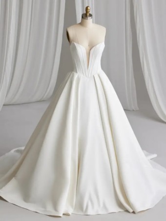 Maggie Sottero Derrick by Maggie Sottero #5 Ivory (with natural illusion) thumbnail