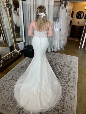 Maggie Sottero Drew by Maggie Sottero (dress only) #2 Ivory (with Ivory Illusion) thumbnail