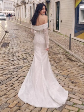 Maggie Sottero Drew by Maggie Sottero (dress only) #3 Ivory (with Ivory Illusion) thumbnail