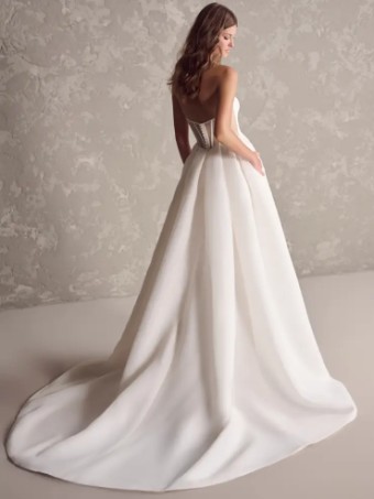 Maggie Sottero Nisha by Maggie Sottero #1 Soft Pearl thumbnail