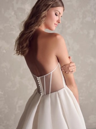 Maggie Sottero Nisha by Maggie Sottero #3 Soft Pearl thumbnail
