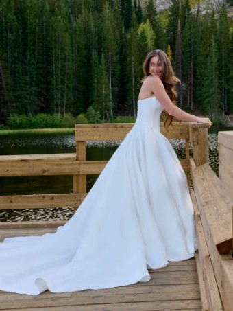 Maggie Sottero Emmanuelle by Maggie Sottero #6 Diamond White thumbnail