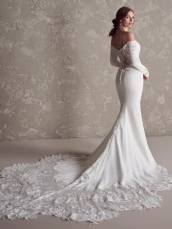 Maggie Sottero Tyra by Maggie Sottero #0 default Ivory (with natural illusion) thumbnail