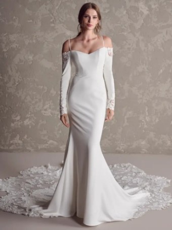 Maggie Sottero Tyra by Maggie Sottero #1 Ivory (with natural illusion) thumbnail