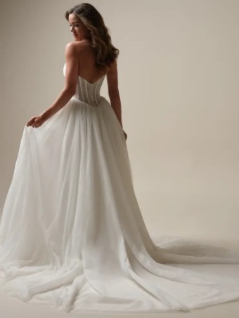 Maggie Sottero Evan by Maggie Sottero #1 Ivory (with natural illusion) thumbnail