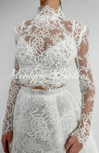 Monique Lhuillier Melrose Jacket by Monique Lhuillier #0 default Silk White thumbnail