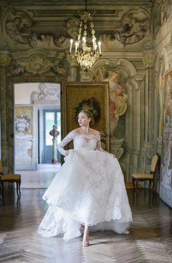 Monique Lhuillier Fleur De Lis by Monique Lhuillier (gown only) #1 Silk White thumbnail