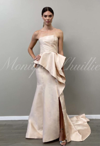 Monique Lhuillier Maxima by Monique Lhuillier #0 default Silk White thumbnail