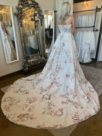 Monique Lhuillier Bon Bon (Full Length) by Monique Lhuillier #2 Ivory/Multi thumbnail