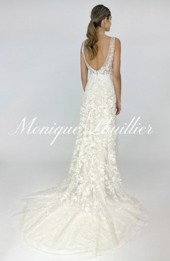 Monique Lhuillier Ivy by Monique Lhuillier #1 default Silk White/Nude thumbnail