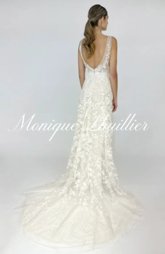 Monique Lhuillier Ivy by Monique Lhuillier #1 default Silk White/Nude thumbnail