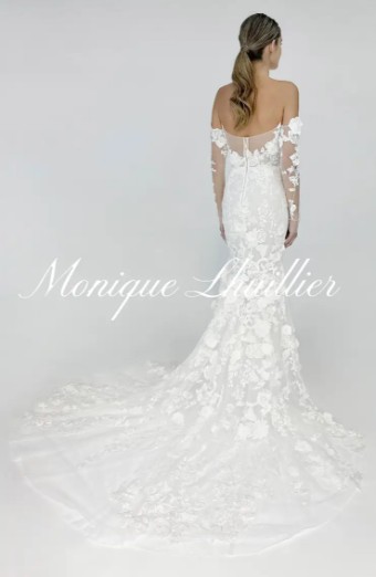 Monique Lhuillier Lola by Monique Lhuillier #1 Silk White thumbnail