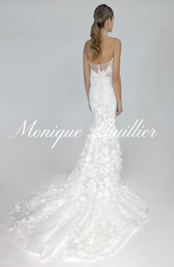 Monique Lhuillier Lola by Monique Lhuillier #4 Silk White thumbnail