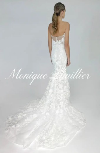 Monique Lhuillier Lola by Monique Lhuillier #3 Silk White thumbnail