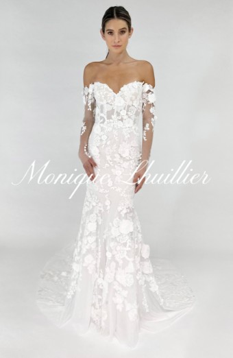 Monique Lhuillier Lola by Monique Lhuillier #0 default Silk White thumbnail