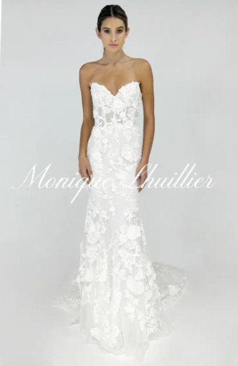 Monique Lhuillier Lola by Monique Lhuillier #2 Silk White thumbnail