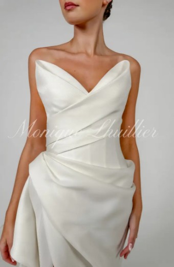 Monique Lhuillier Arden by Monique Lhuillier #2 Ivory thumbnail