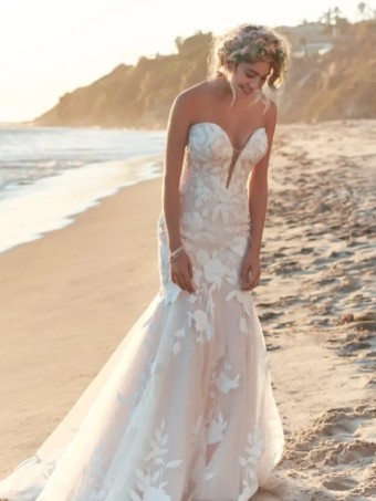 Rebecca Ingram Hattie by Rebecca Ingram #5 default All Ivory (gown with Ivory Illusion) thumbnail