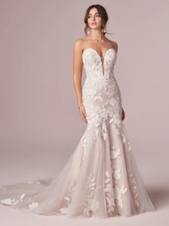 Rebecca Ingram Hattie by Rebecca Ingram #1 All Ivory (gown with Ivory Illusion) thumbnail
