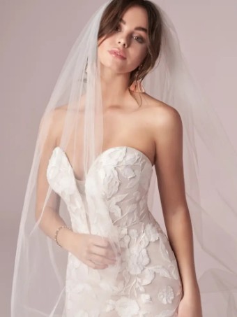 Rebecca Ingram Hattie by Rebecca Ingram #3 All Ivory (gown with Ivory Illusion) thumbnail